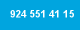 924 551 41 15